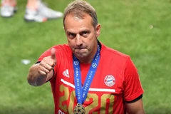 Hansi Flick là HLV xuất sắc nhất Đức năm 2020. (Nguồn: FcBayern)