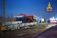 Hiện trường vụ tai nạn. (Nguồn: Dailyexpress)