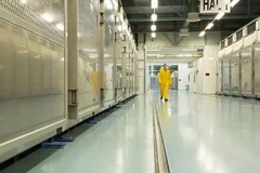 Bên trong nhà máy nhà máy Fordow. (Nguồn: AFP)