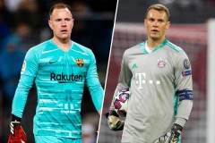 Ter Stegen và Neuer sẽ có dịp đối đầu trực tiếp. (Nguồn: web.de)