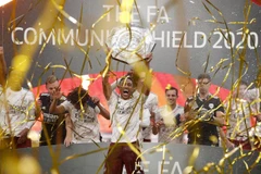 Arsenal lần thứ 16 giành Siêu cúp Anh. (Nguồn: Getty Images)