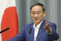 Chánh văn phòng Nội các Nhật Bản Yoshihide Suga. (Ảnh: Kyodo/TTXVN)
