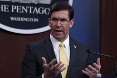 Bộ trưởng Quốc phòng Mỹ Mark Esper. (Nguồn: AFP)