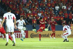 U23 Việt Nam không còn nắm quyền tự quyết, nhưng trước tiên cần phải thắng U23 Triều Tiên. (Ảnh: Nguyên An/Vietnam+)