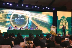 Hội nghị “Hà Nội 2018 - Hợp tác Đầu tư và Phát triển,” ngày 17/6. (Ảnh: PV/Vietnam+)