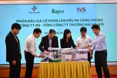 346 nhà đầu tư đã mua hết toàn bộ cổ phần đấu giá của Hapro, ngày 30/3. (Ảnh: BTC)