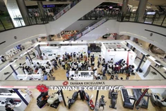 Sự kiện Taiwan Excellence 2017 tổ chức tại Việt Nam, ngày 29/6/2017. (Ảnh: TTXVN)