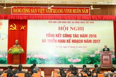 Quang cảnh hội nghị. (Ảnh: Thống Nhất/TTXVN)