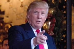 Tổng thống đắc cử Mỹ Donald Trump tại một sự kiện ở Palm Beach, bang Florida ngày 21/12. (Nguồn: AFP/TTXVN)