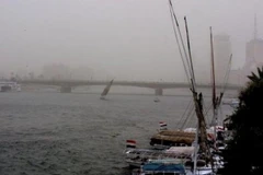 Tàu thuyền hoạt động trên sông Nile, Ai Cập. (Nguồn: AFP/TTXVN)