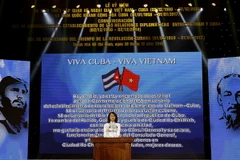 Thành phố Hồ Chí Minh kỷ niệm 58 năm Quốc khánh Cộng hòa Cuba. (Ảnh minh họa: Thế Anh/TTXVN)