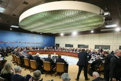 Toàn cảnh cuộc họp tại trụ sở NATO ở Brussels (Bỉ) ngày 6/12. (Nguồn: EPA/TTXVN)