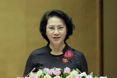 Chủ tịch Quốc hội Nguyễn Thị Kim Ngân. (Ảnh: Phạm Kiên/TTXVN)