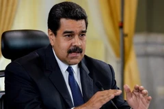 Tổng thống Venezuela Nicolas Maduro phát biểu tại một sự kiện ở thủ đô Caracas ngày 5/12. (Nguồn: AFP/TTXVN)