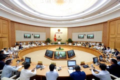 Một phiên họp của Chính phủ. (Ảnh: Thống Nhất/TTXVN)