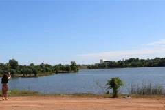 Khu vực triển khai dự án. (Ảnh: K GỬIH/TTXVN)