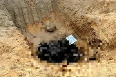 Hiện trường vụ án. (Ảnh: Nguyễn Văn Việt/TTXVN)