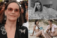 Nữ diễn viên người Pháp Claudine Auger. (Nguồn: Getty)
