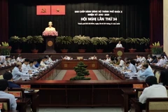 Quang cảnh hội nghị. (Ảnh: Anh Tuấn/TTXVN)