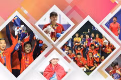 Những gương mặt 'vàng' tại SEA Games 30. (Nguồn: TTXVN)