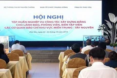 Quang cảnh buổi tập huấn. (Ảnh: Xuân Triệu/TTXVN)