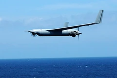 Chiếc máy bay không người lái ScanEagle. (Nguồn: skift.com)