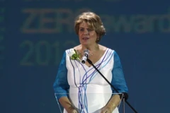 Trưởng đại diện UNICEF Việt Nam Lotta Sylwander. (Ảnh: Thanh Vũ/TTXVN)