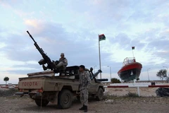 Phiến quân Libya chặn một mỏ dầu nơi tàu treo cờ Triều Tiên vào lấy hàng (Nguồn: Reuters)