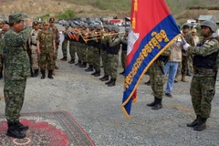 Campuchia và Mỹ tập trận chung "Người gác đền Angkor"