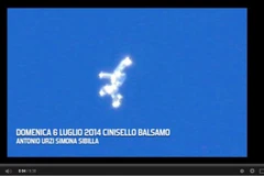 Một người Italy tuyên bố quay phim được hình ảnh của UFO