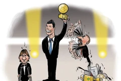 France Football tung biếm họa tranh cãi về Quả bóng Vàng