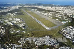 Căn cứ không quân Futenma tại Ginowan, tỉnh Okinawa tháng 9/2012. Kyodo/ TTXVN
