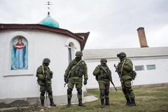 Lực lượng tự vệ Crimea (Nguồn: AFP)