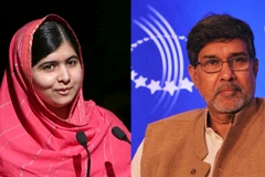 Nobel Hòa bình được trao cho hai nhà hoạt động vì trẻ em