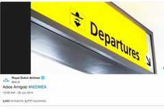 Hàng không Hà Lan xúc phạm Mexico sau cú ngược dòng