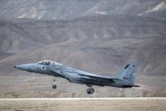 Máy bay chiến đấu F15 của Israel (Nguồn: AFP/TTXVN)