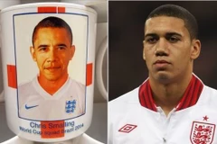 Tổng thống Mỹ Obama "thay" Smalling đá hậu vệ tuyển Anh