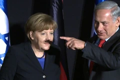 Ảnh "độc" về Thủ tướng Đức gây sốt trên mạng