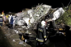 Máy bay Đài Loan gặp tai nạn thảm khốc là do cơn bão Matmo