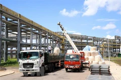 Hiện trường vụ tai nạn. (Ảnh: TTXVN phát)