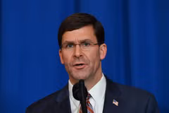 Bộ trưởng Quốc phòng Mỹ Mark Esper. (Ảnh: AFP/TTXVN)