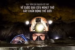 Tái hiện hành trình nghẹt thở của cuộc giải cứu hang Tham Luang