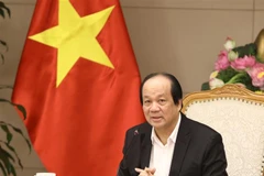 Bộ trưởng, Chủ nhiệm Văn phòng Chính phủ Mai Tiến Dũng. (Ảnh: Văn Điệp/TTXVN)