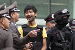 Meiraili bị cảnh sát Thái Lan bắt ở gần biên giới Campuchia (Nguồn: Nation)