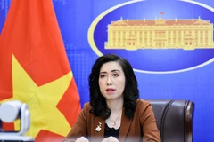 Người phát ngôn Bộ Ngoại giao Lê Thị Thu Hằng. (Nguồn: baoquocte.vn)