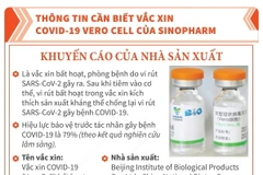 Thông tin cần biết về vaccine COVID-19 Vero Cell của Sinopharm