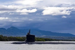 Tàu ngầm hạt nhân lớp Virginia của Mỹ. (Nguồn: thetimes.co.uk)