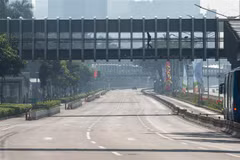 Đường phố Jakarta, Indonesia. (Ảnh: THX/TTXVN)