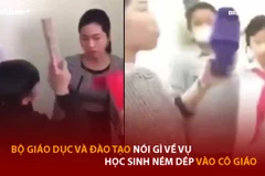 Bản tin 60s: Bộ Giáo dục và Đào tạo nói gì về vụ học sinh ném dép vào cô giáo