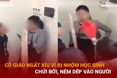 Bản tin 60s: Cô giáo ngất xỉu vì bị nhóm học sinh ném dép vào người